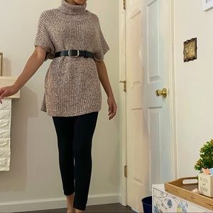Sleeveless Sweater Tunic
